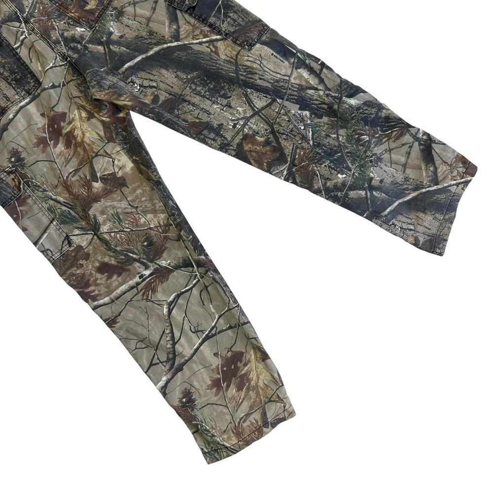 Realtree AP Camo Cargo Pants Men 38x31 Adjustable Sides Woods Hunting Shooting - Picture 6 of 9